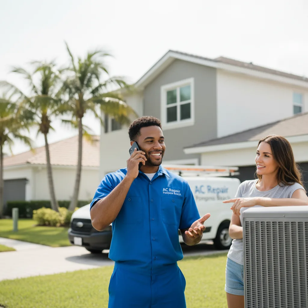 AC Repair Pompano Beach customer support in Lacy-Lakeview